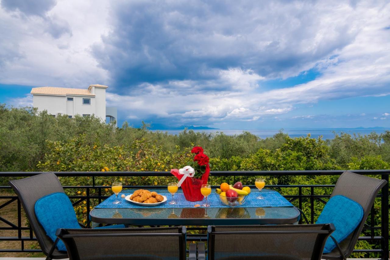 Sosos 2 Bedroom House With Sea View Planos  Bagian luar foto