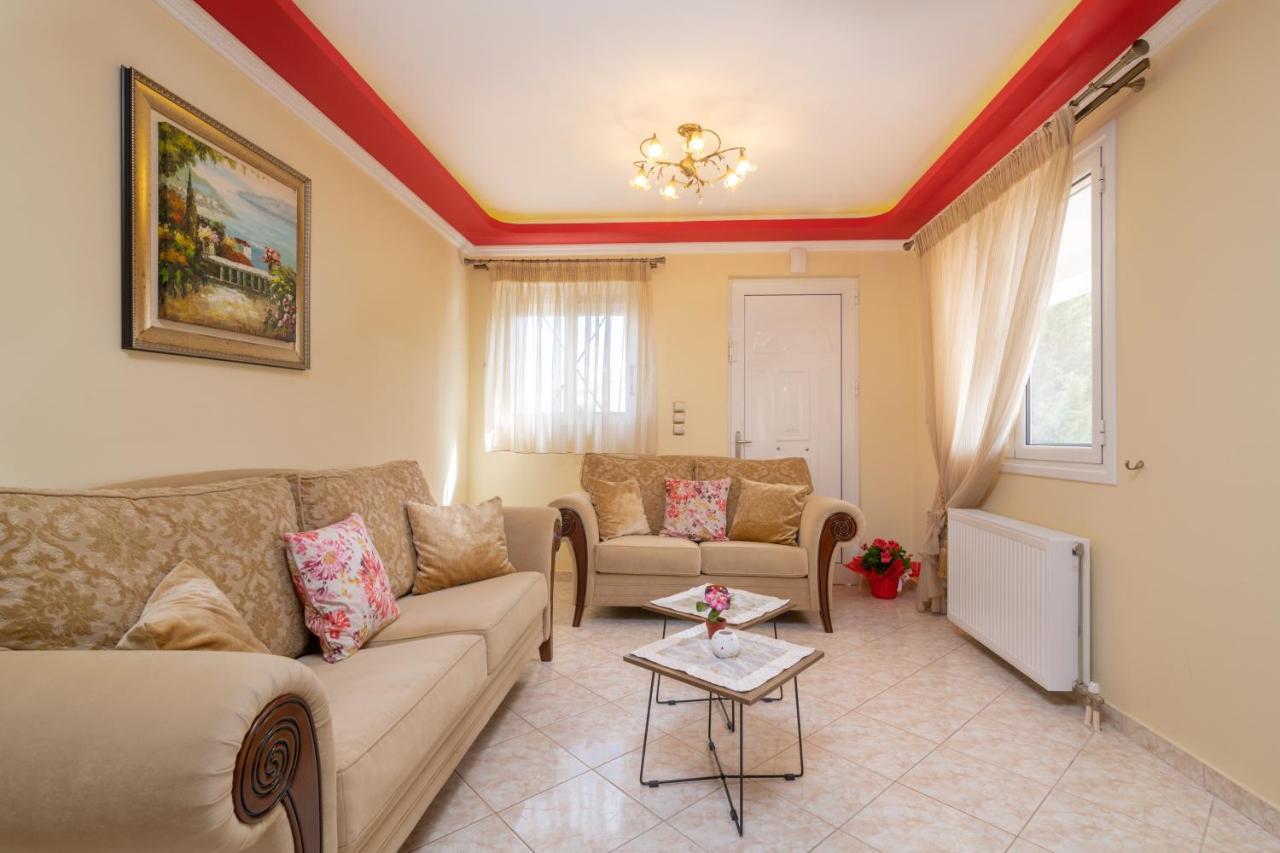 Sosos 2 Bedroom House With Sea View Planos  Bagian luar foto