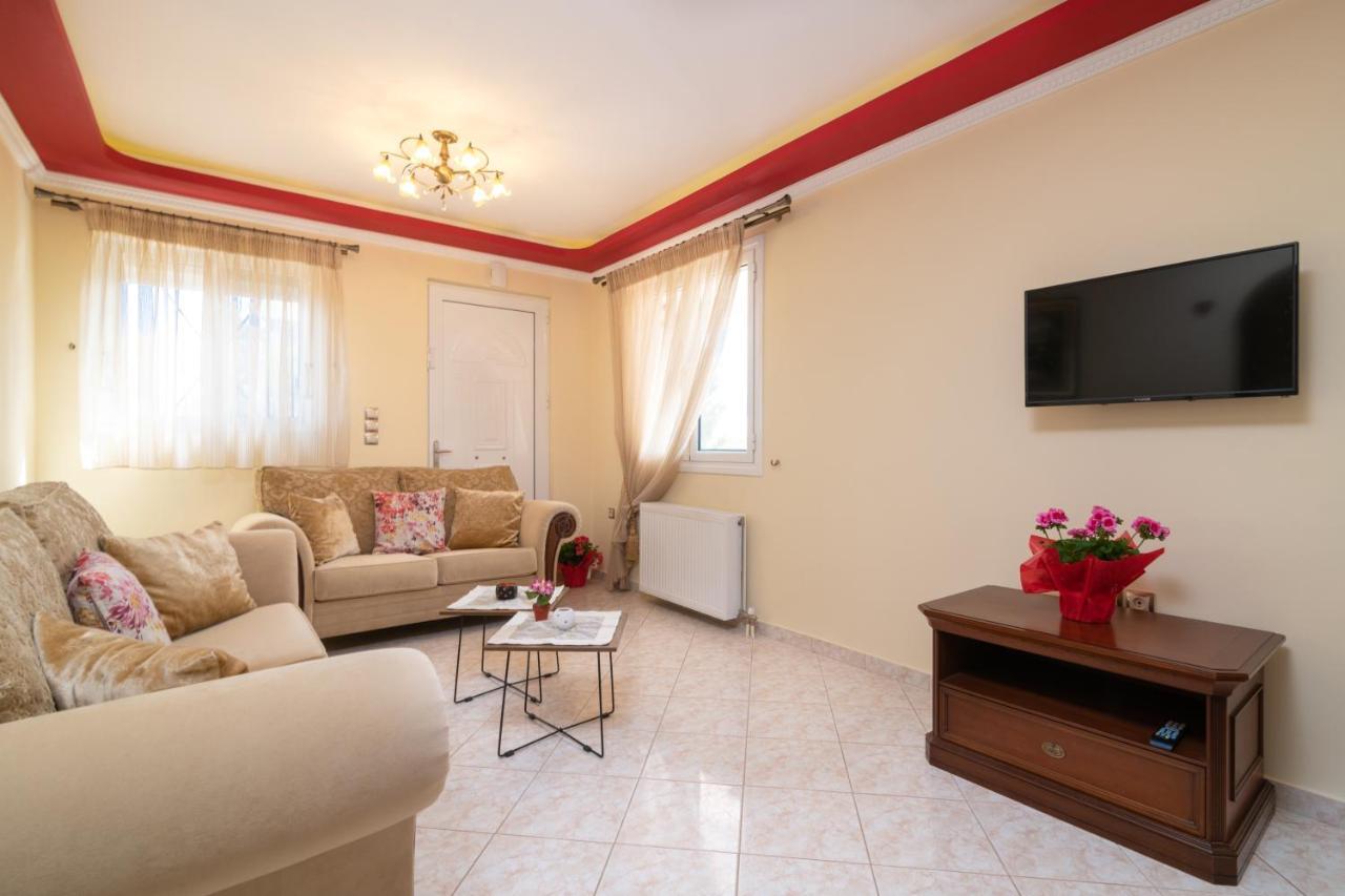 Sosos 2 Bedroom House With Sea View Planos  Bagian luar foto